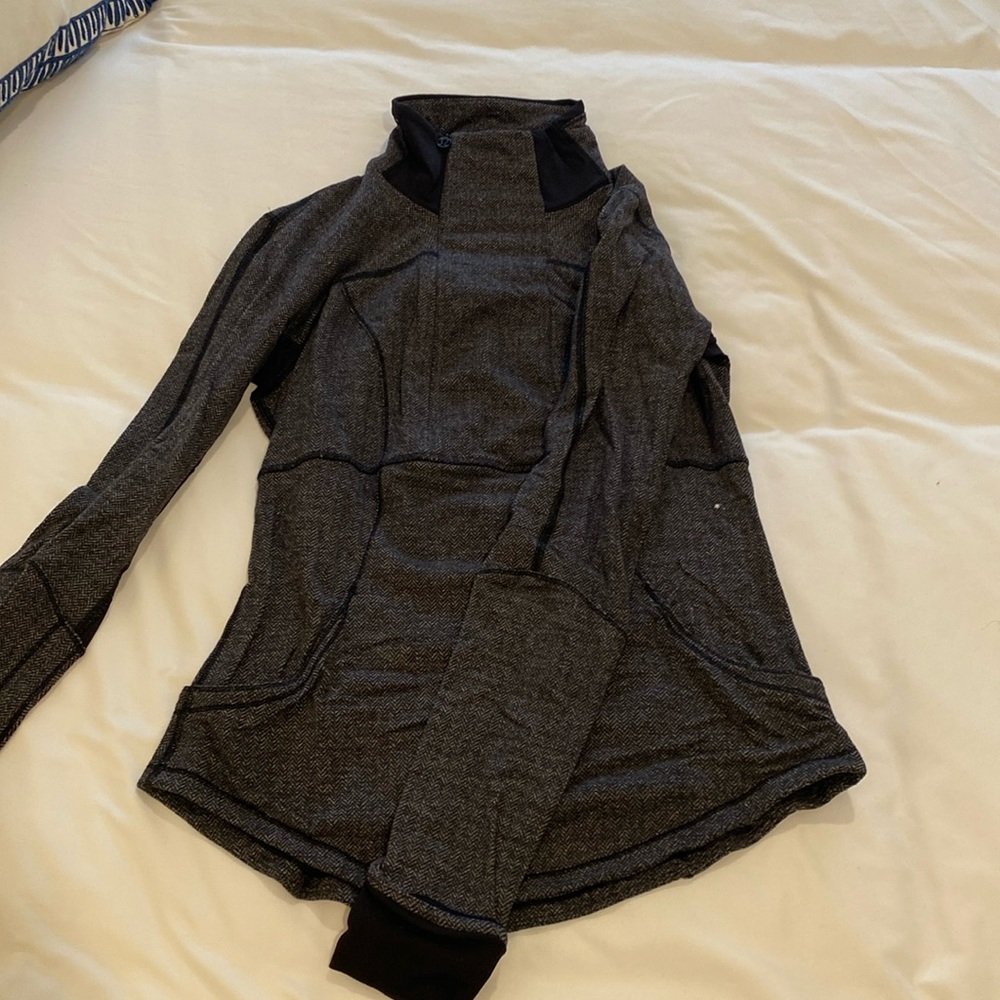 Lululemon Herringbone Quarter Zip